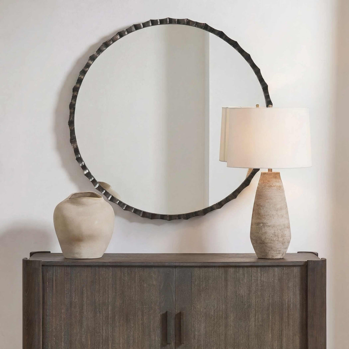 Grander Round Mirror