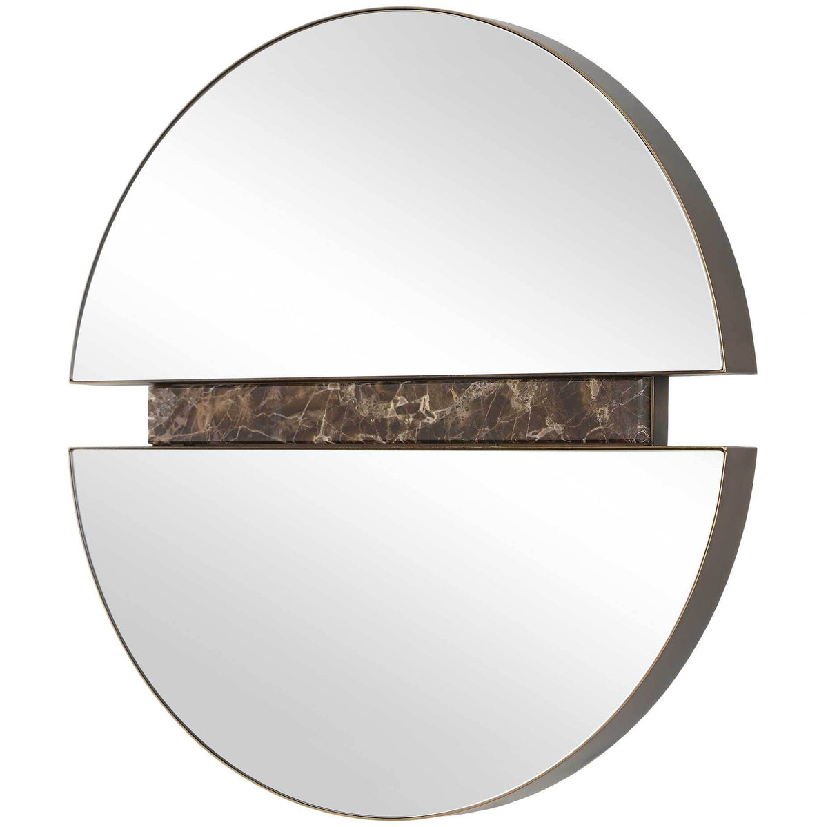 Hanover Divided Round Mirror