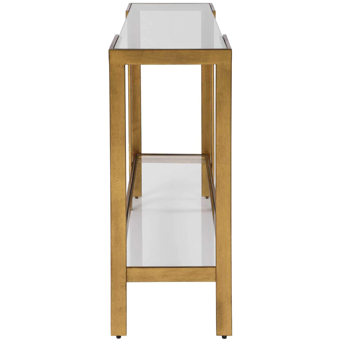 Kendrick Glass Console Table