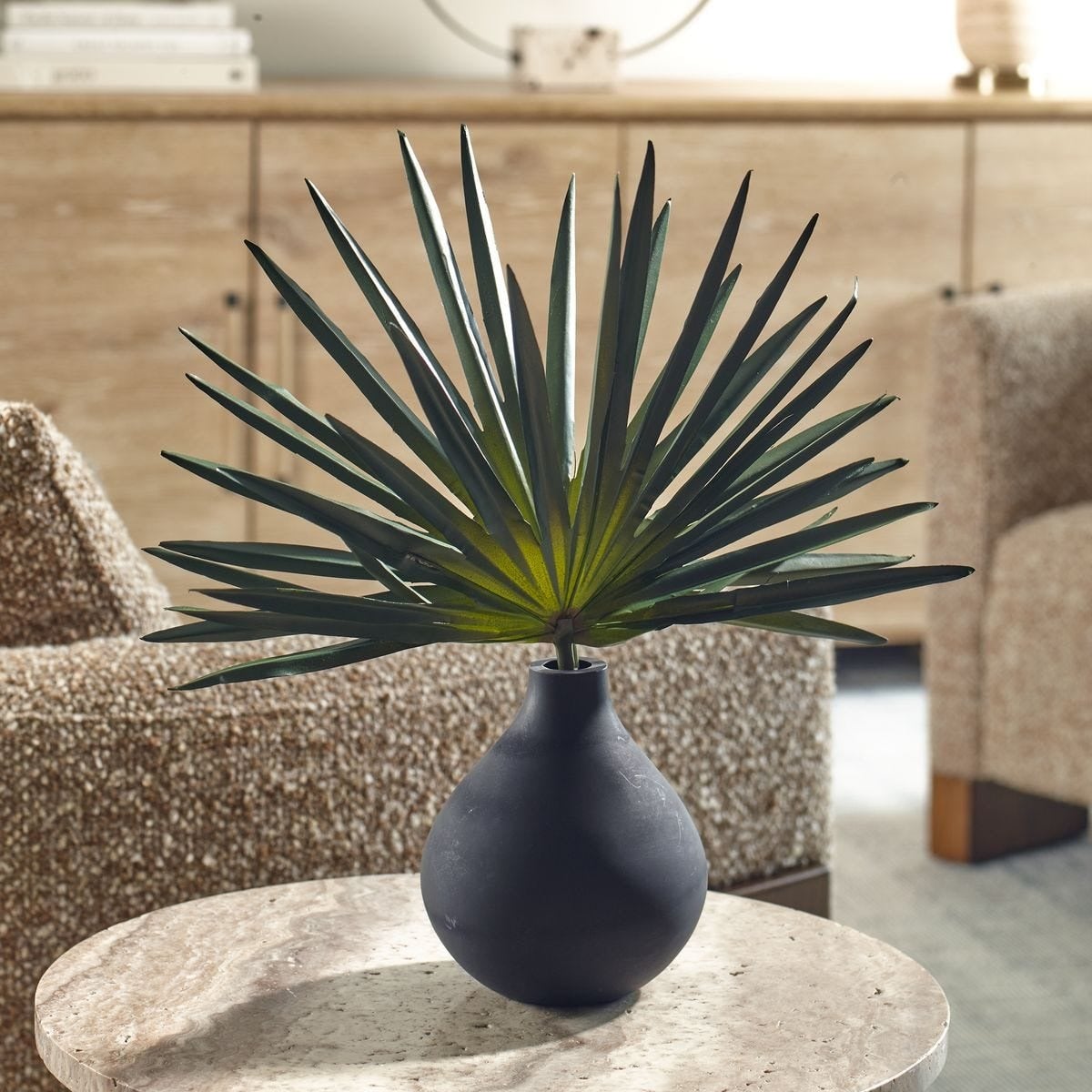 Axis Palm Accent and Vase