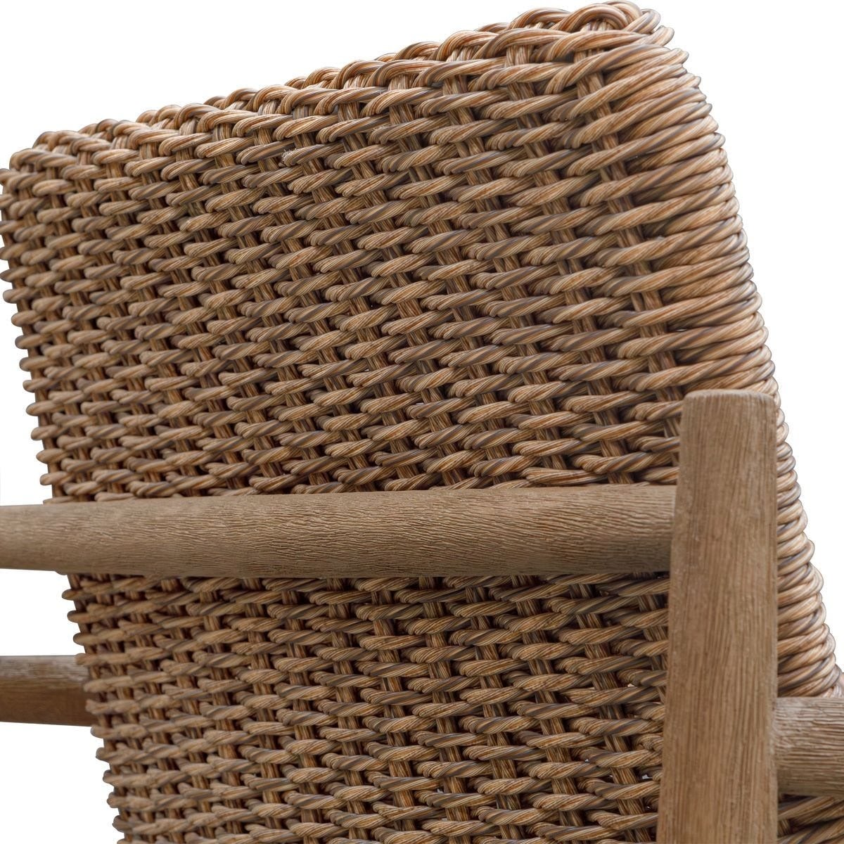 Sumba Flax Outdoor Lounge Chair