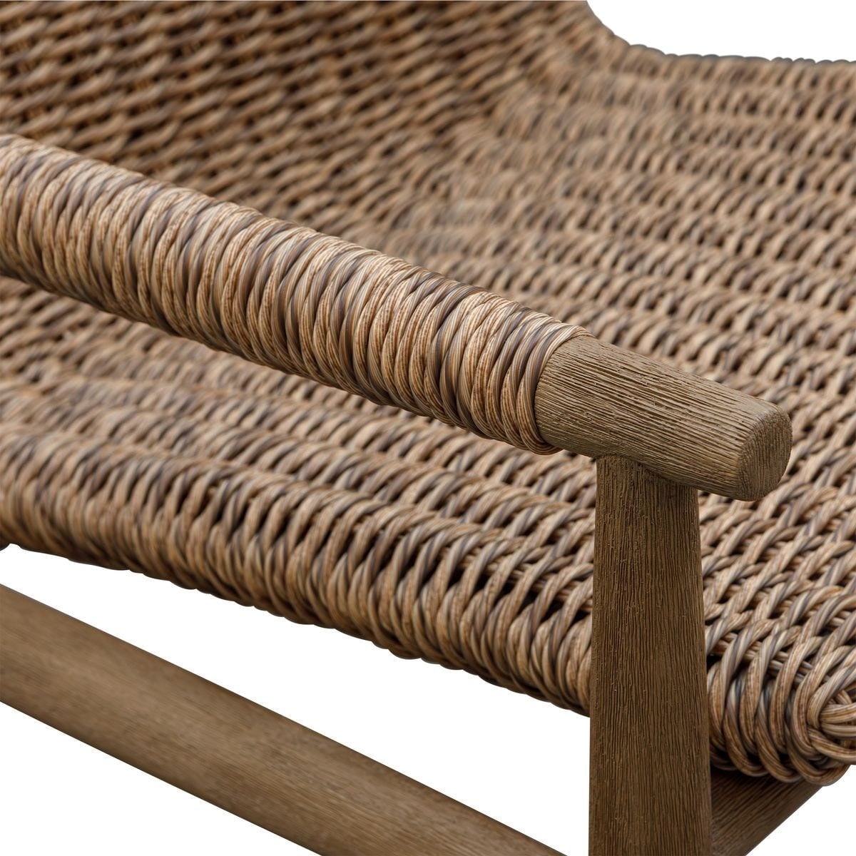 Sumba Flax Outdoor Lounge Chair