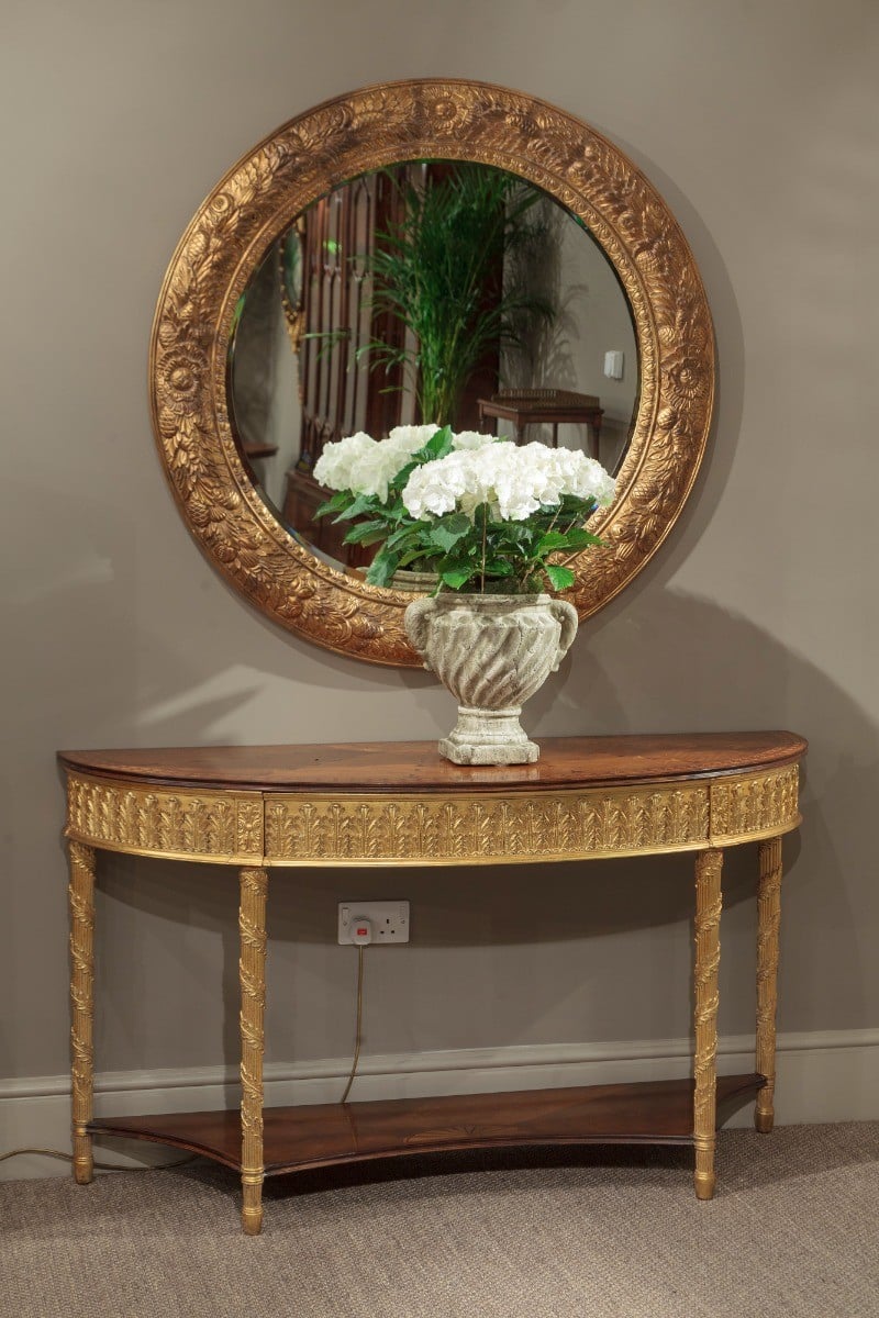 Demilune Console Table Neoclassical - Large