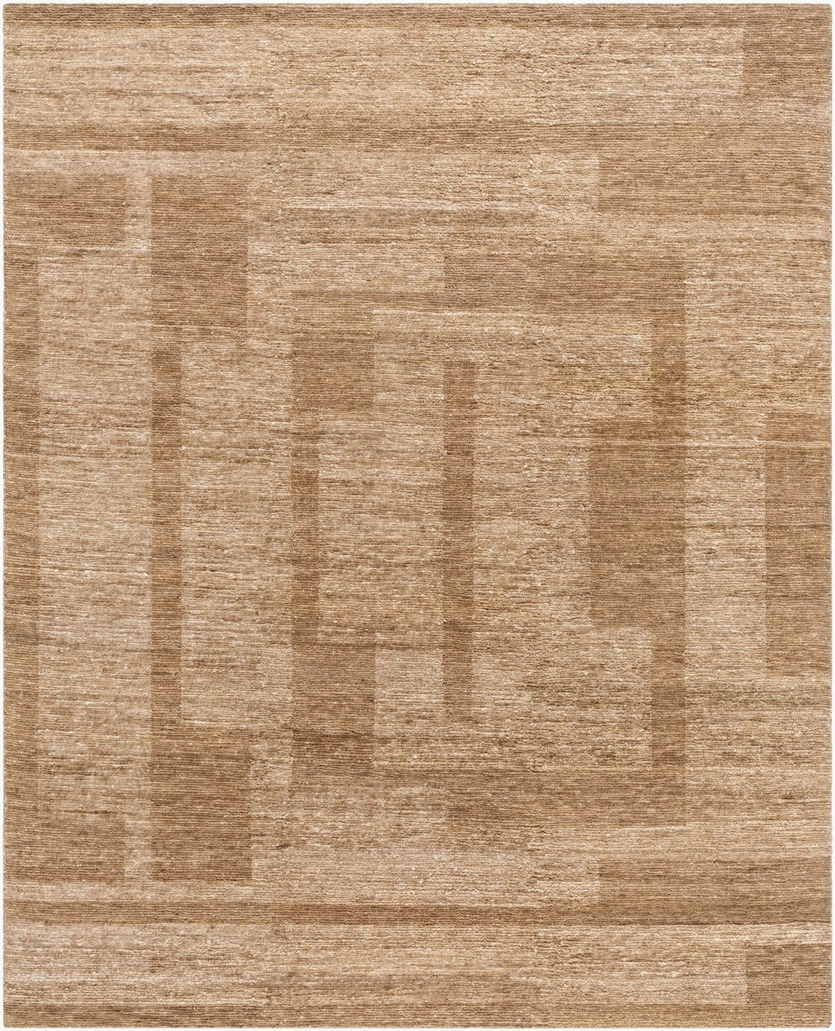 Keiichi Ventura hand-knotted rug 305 × 244 cm in neutral wool viscose blend – 8x10 rug