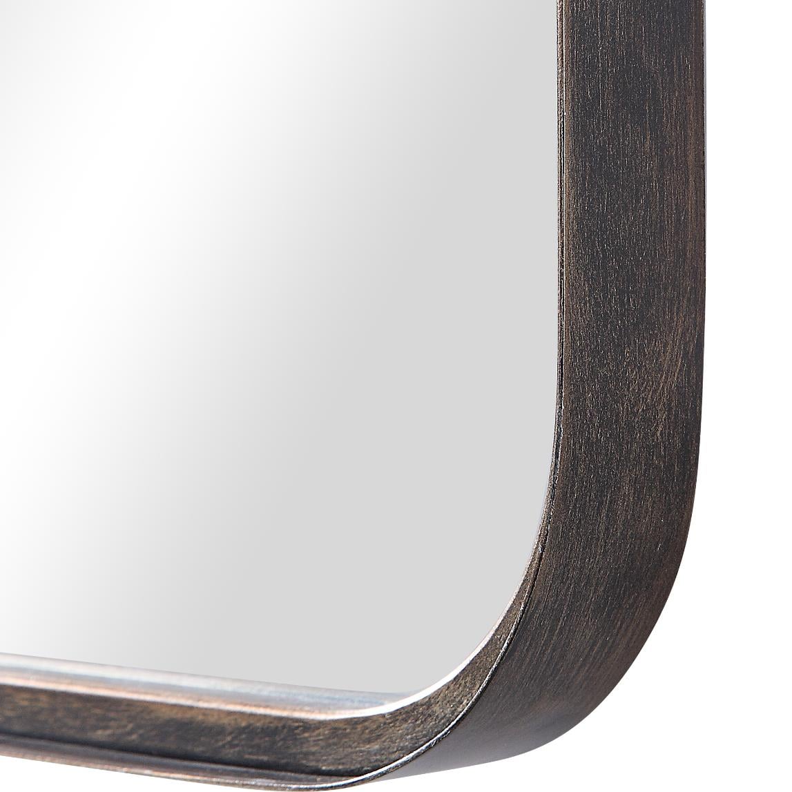 Joe Rectangular Mirror in Dark Bronze
