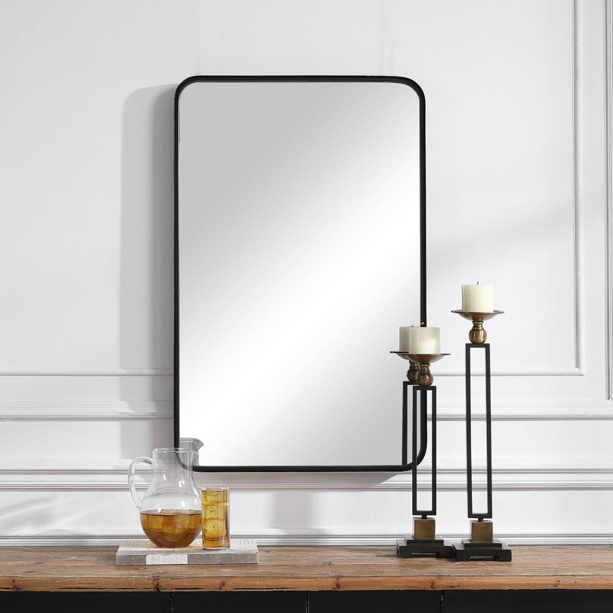 Toby Mirror Black