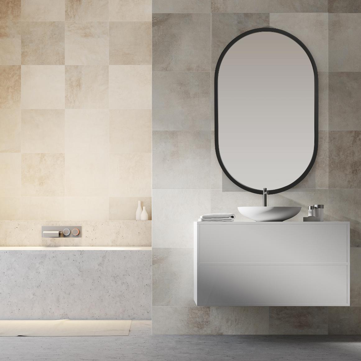Abigail Mirror Black