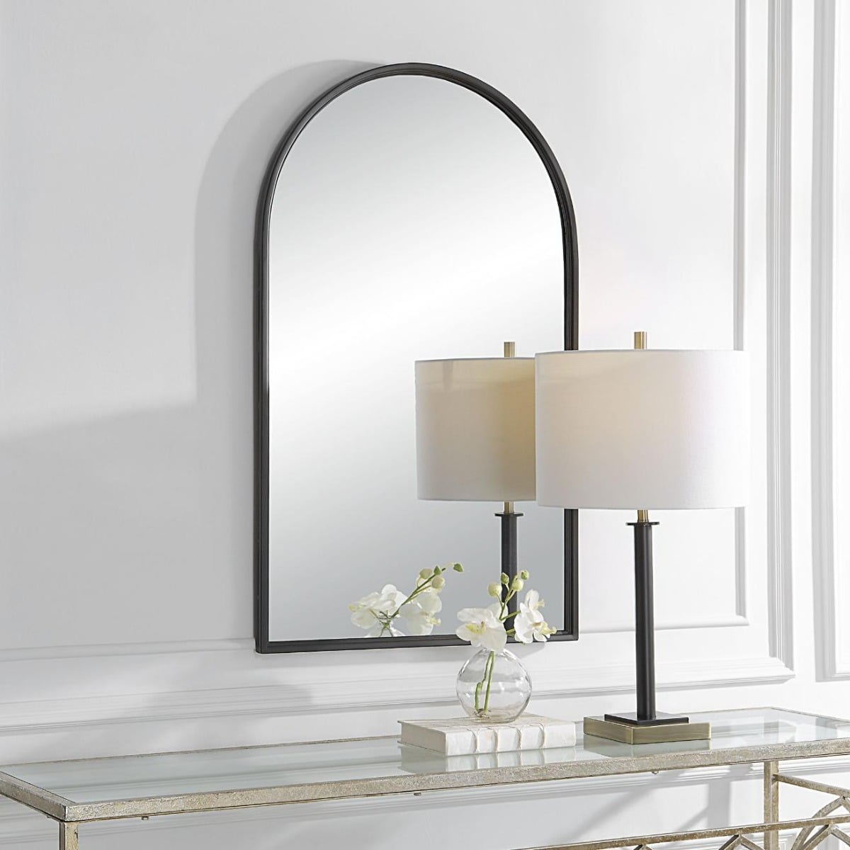 Florence Mirror Black