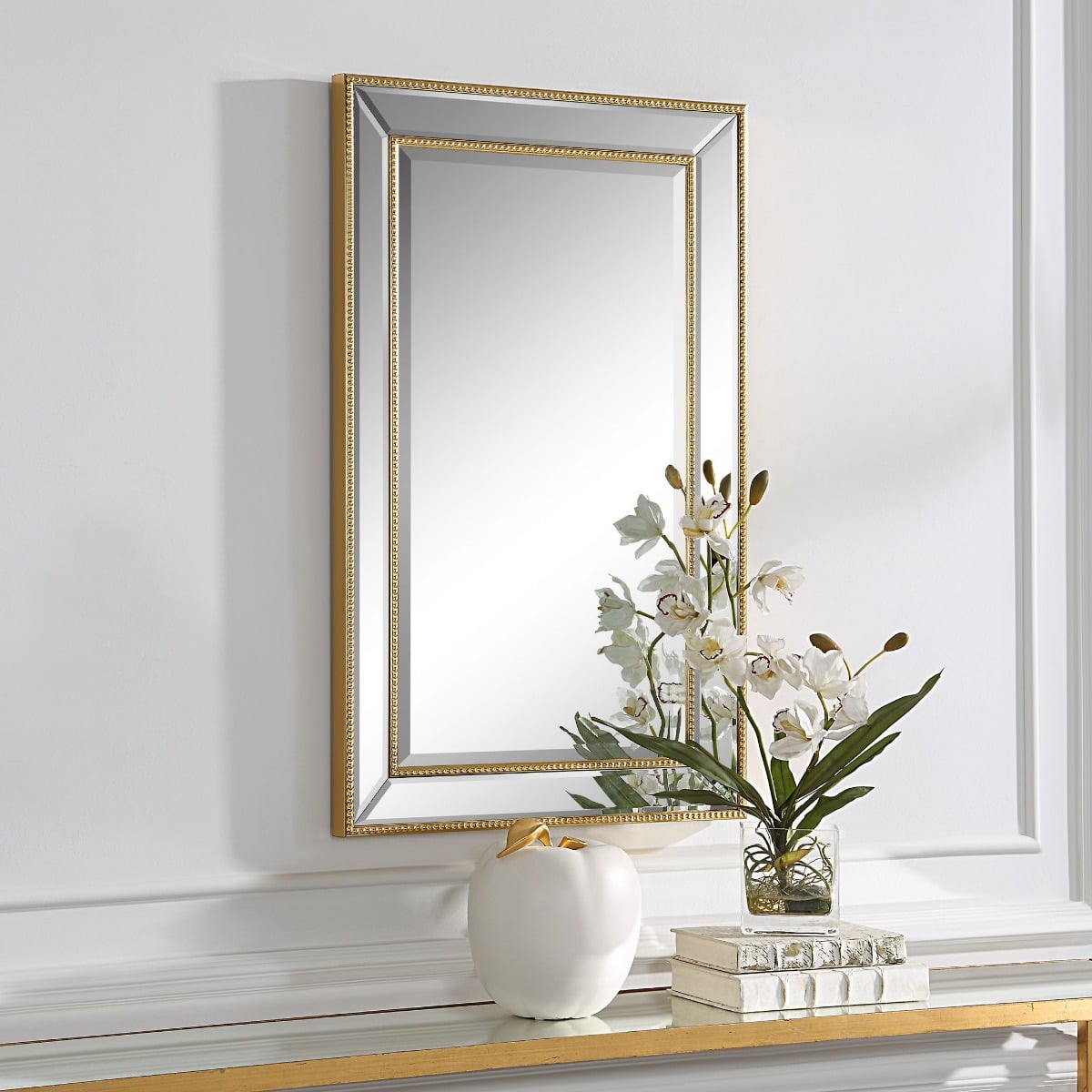Clara Mirror Gold