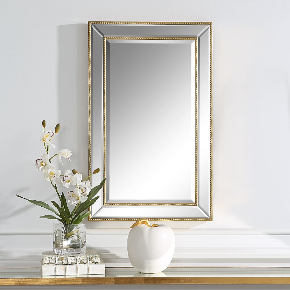 Clara Mirror Gold