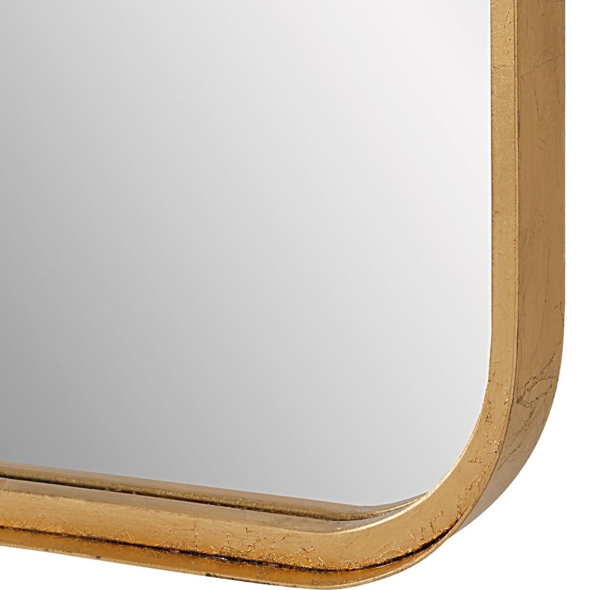 Toby Rectangular Mirror in Gold
