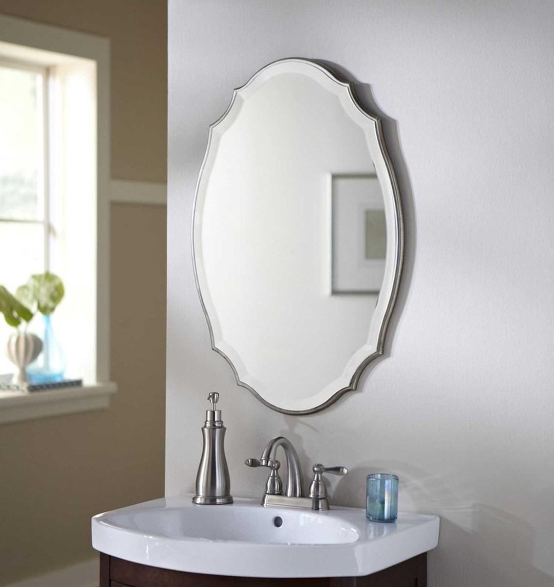 Aida Mirror Silver Finish