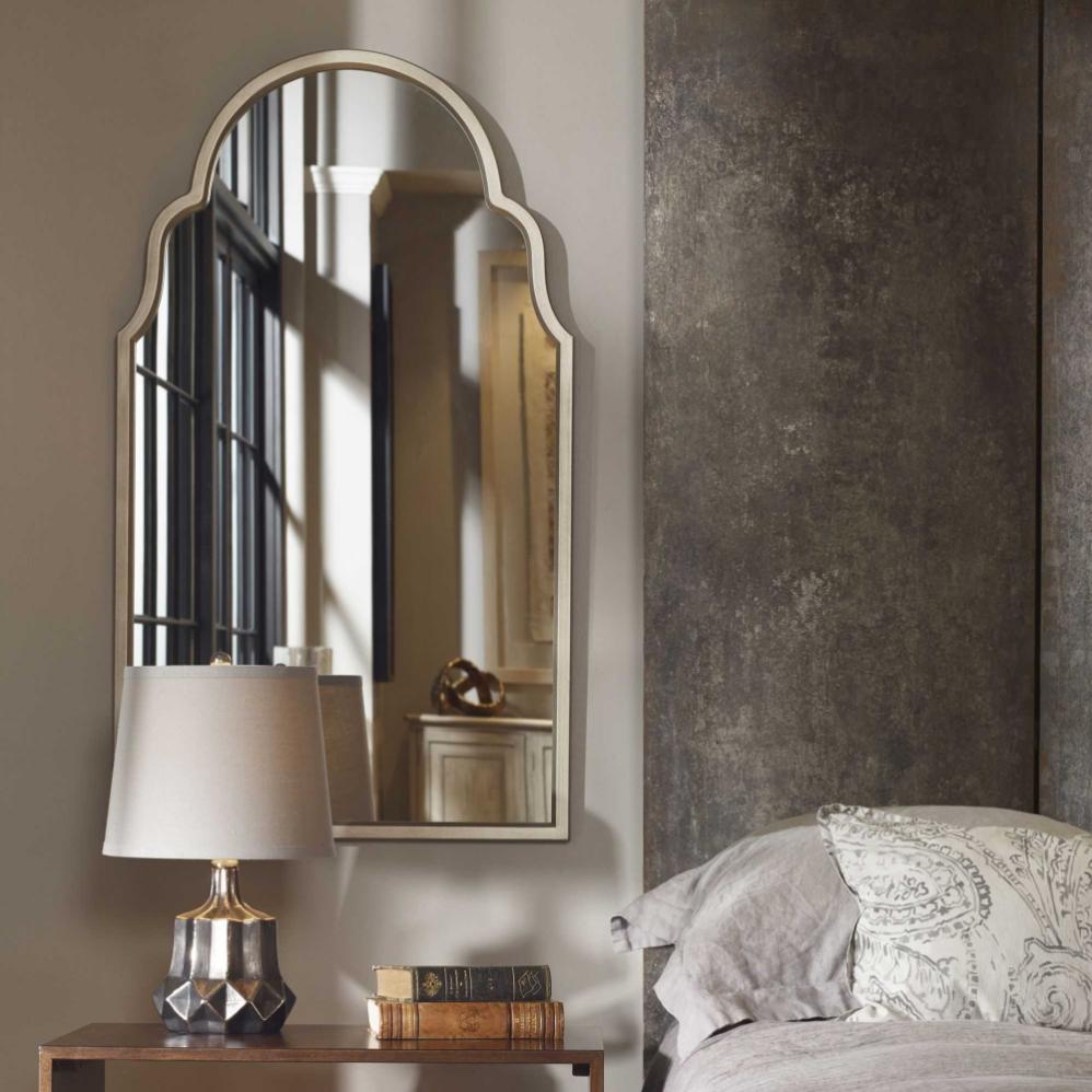 Lois Mirror Champagne Silver
