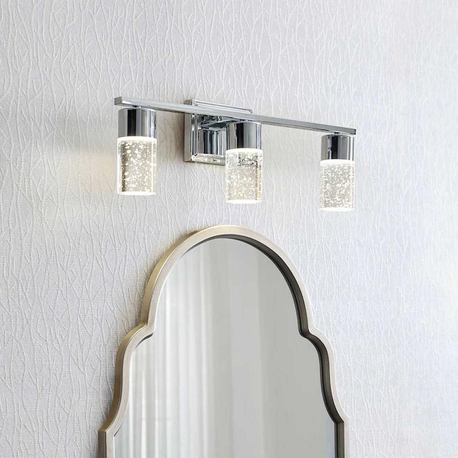 Lois Mirror Champagne Silver
