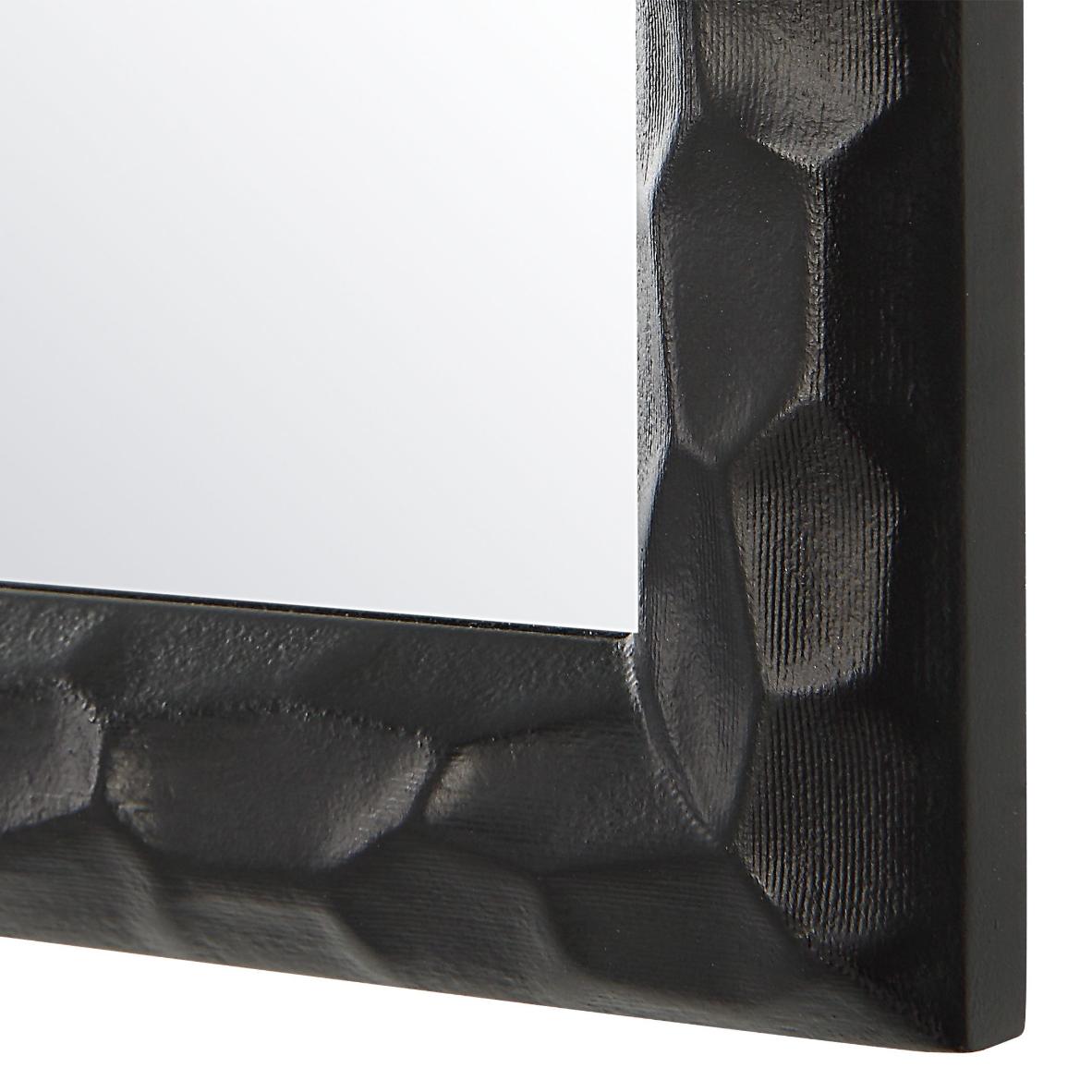 Cast Mirror Black Finish