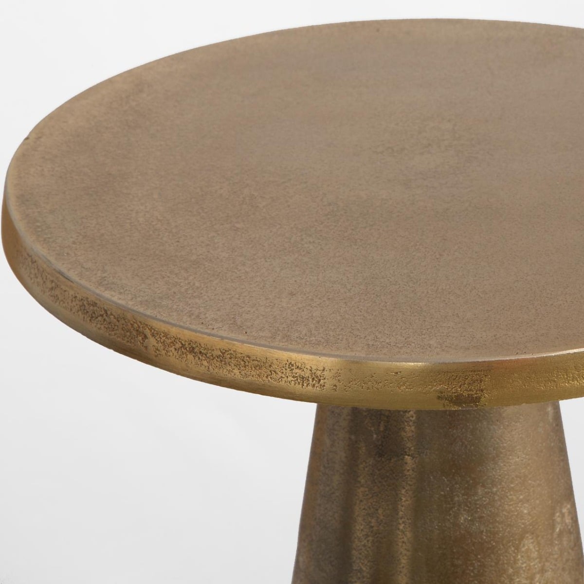 Tulip Side Table Brass