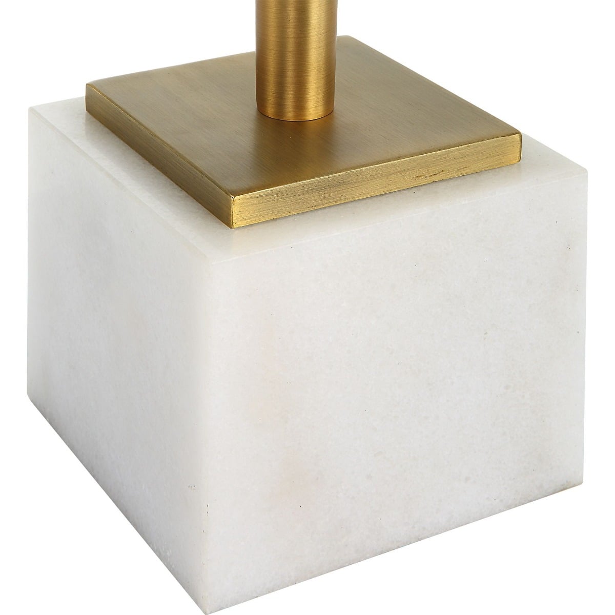 Crisp Drinks Table Marble & Brass