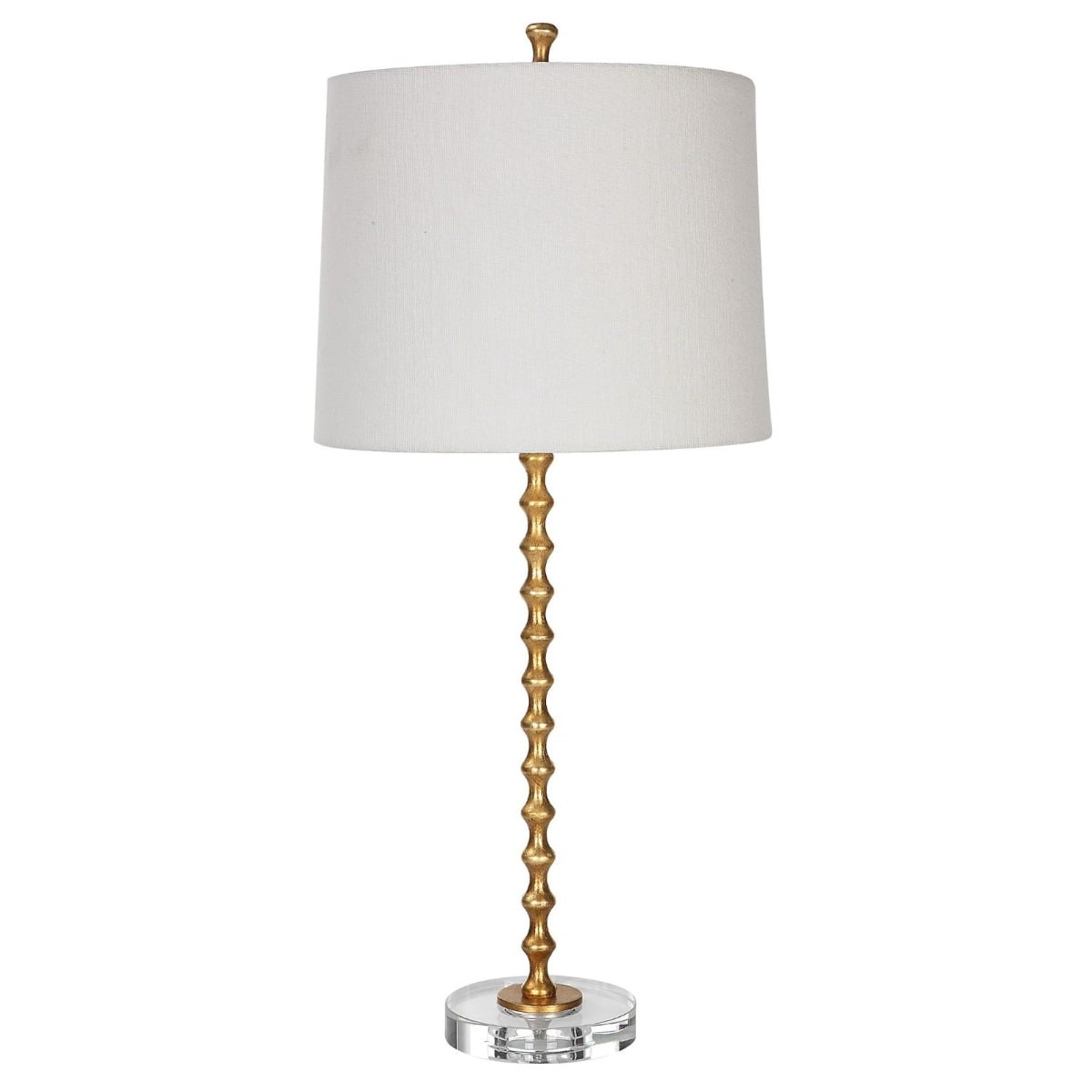 Hourglass Table Lamp in Brass - Set of 2