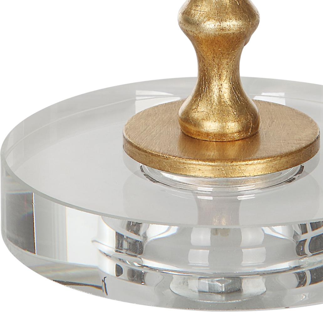 Hourglass Table Lamp in Brass - Set of 2