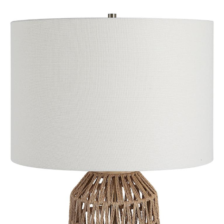 Natural Woven Table Lamp