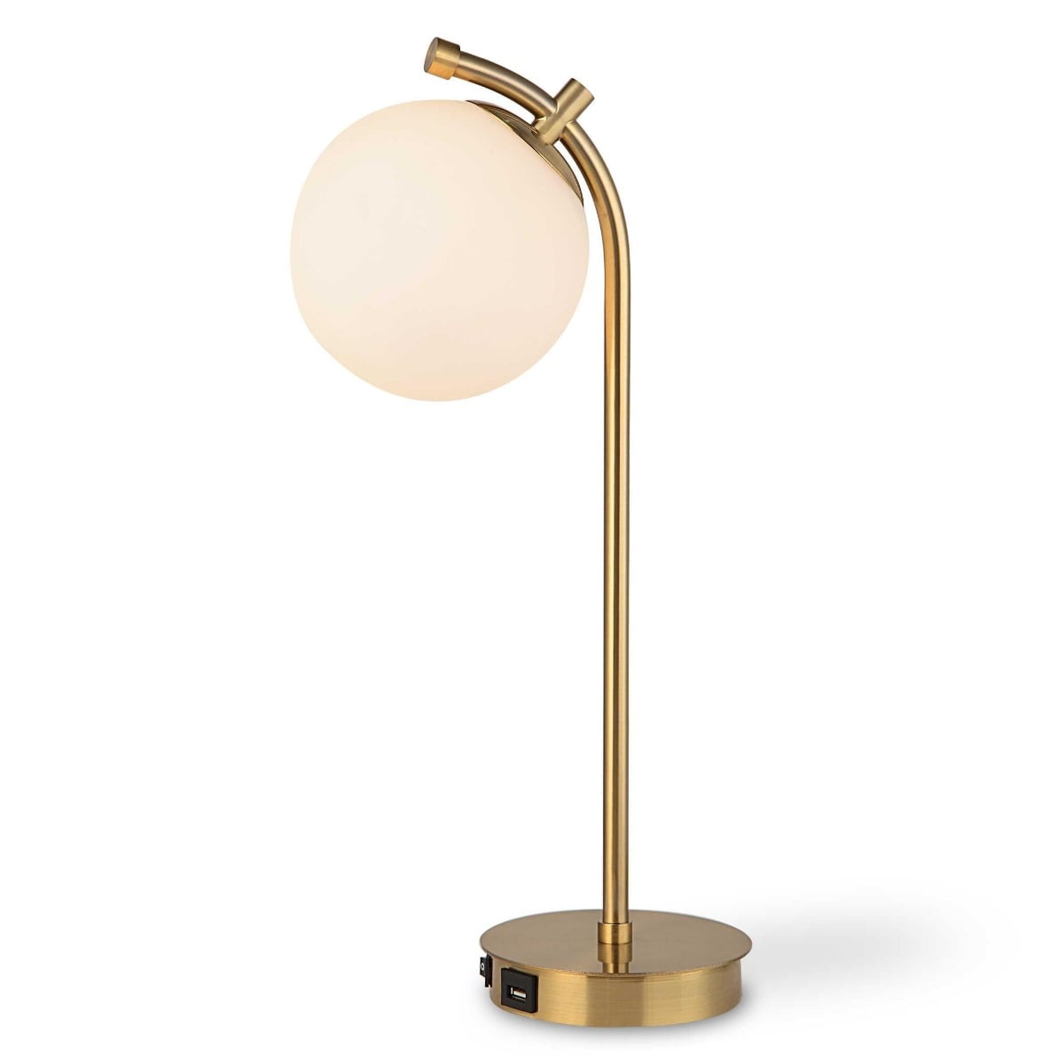 Droplet Table Lamp in Brass