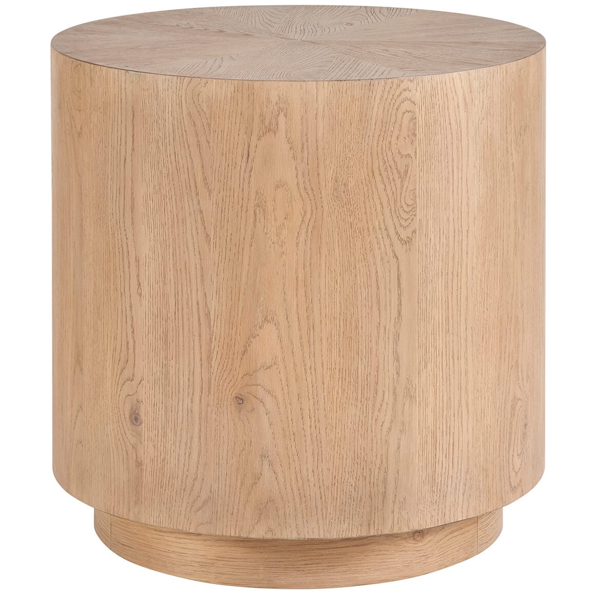 Weekender Round Side Table in Sand Dune