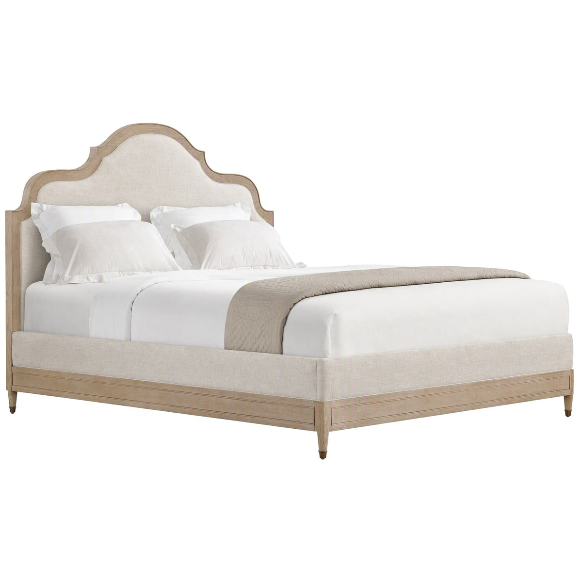 Willowmere Bed in Riverwash Oak - UK King Size