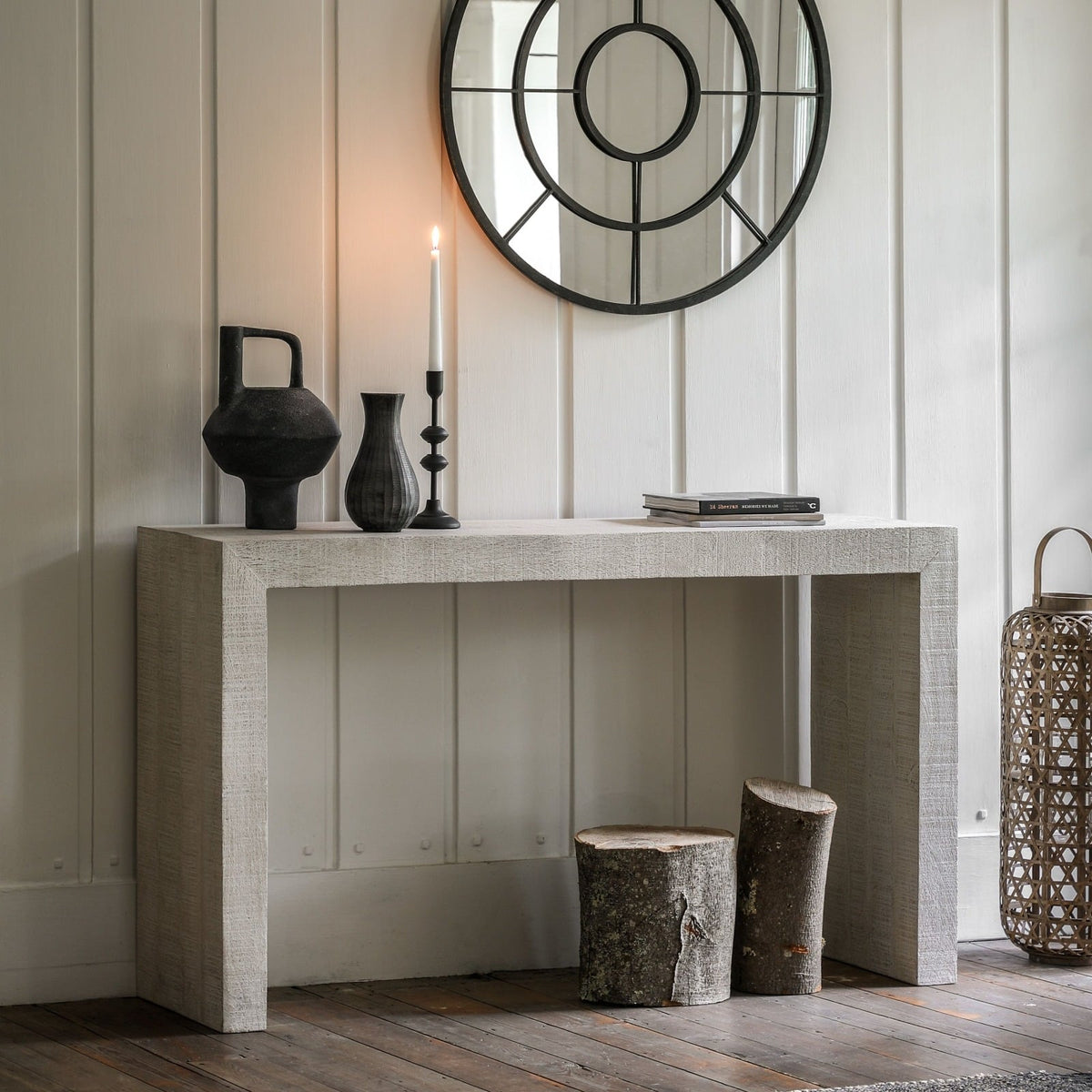 Wisconsin Console Table in Whitewash