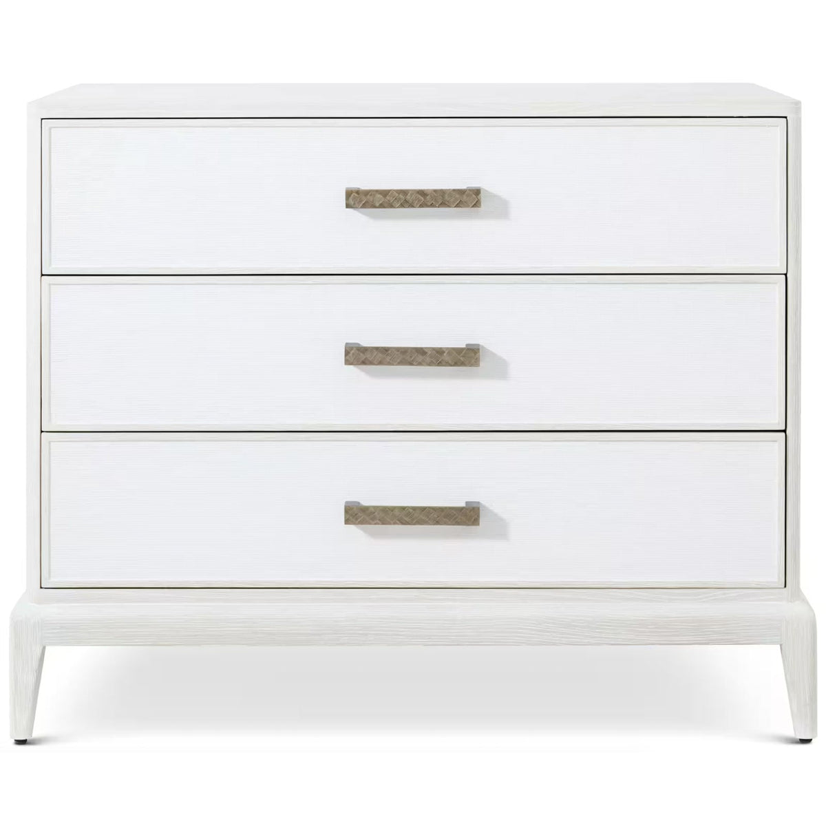 Worth Bedside Table with Wallpaper Drawer Fronts