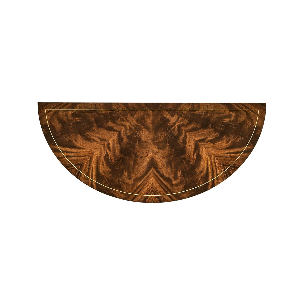 Boxwood stringing demilune console