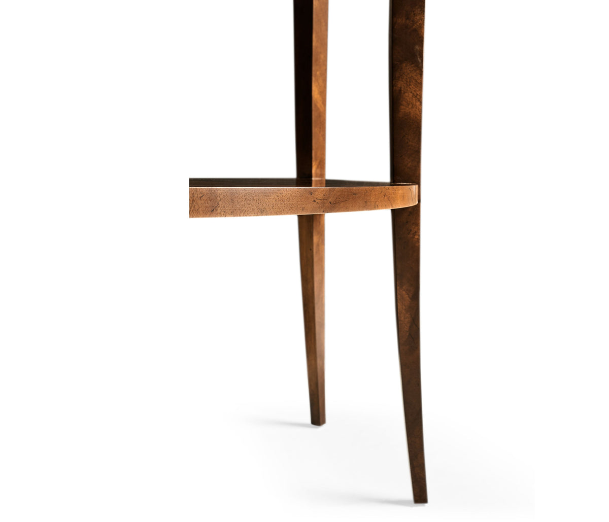 Boxwood stringing demilune console