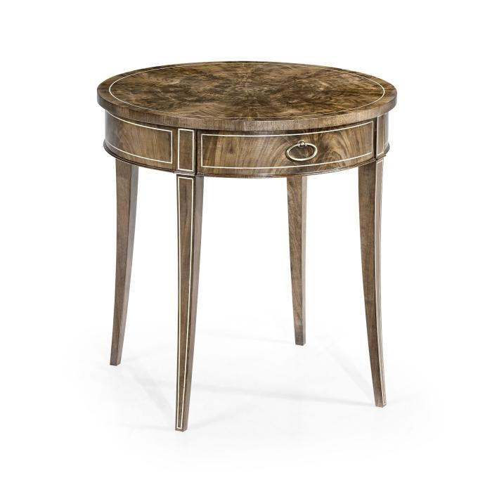 Clearance Jonathan Charles Round Bleached Mahogany Side Table