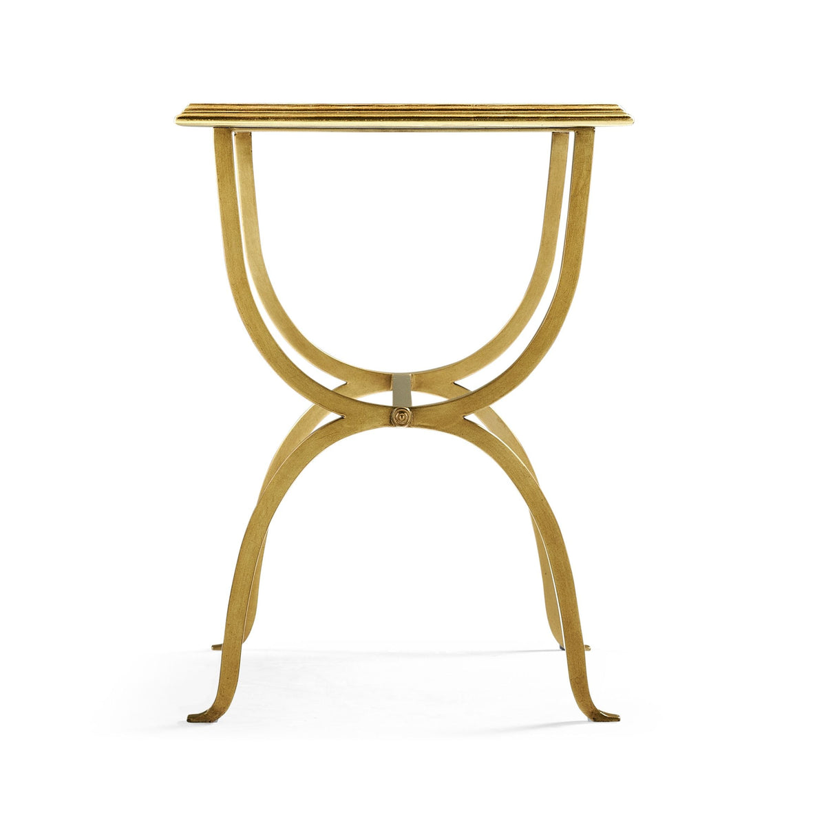 Side Table Horseshoe - Gilded