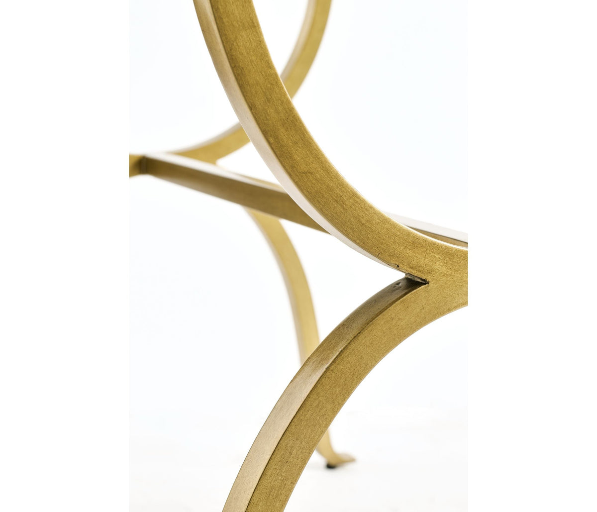 Side Table Horseshoe - Gilded