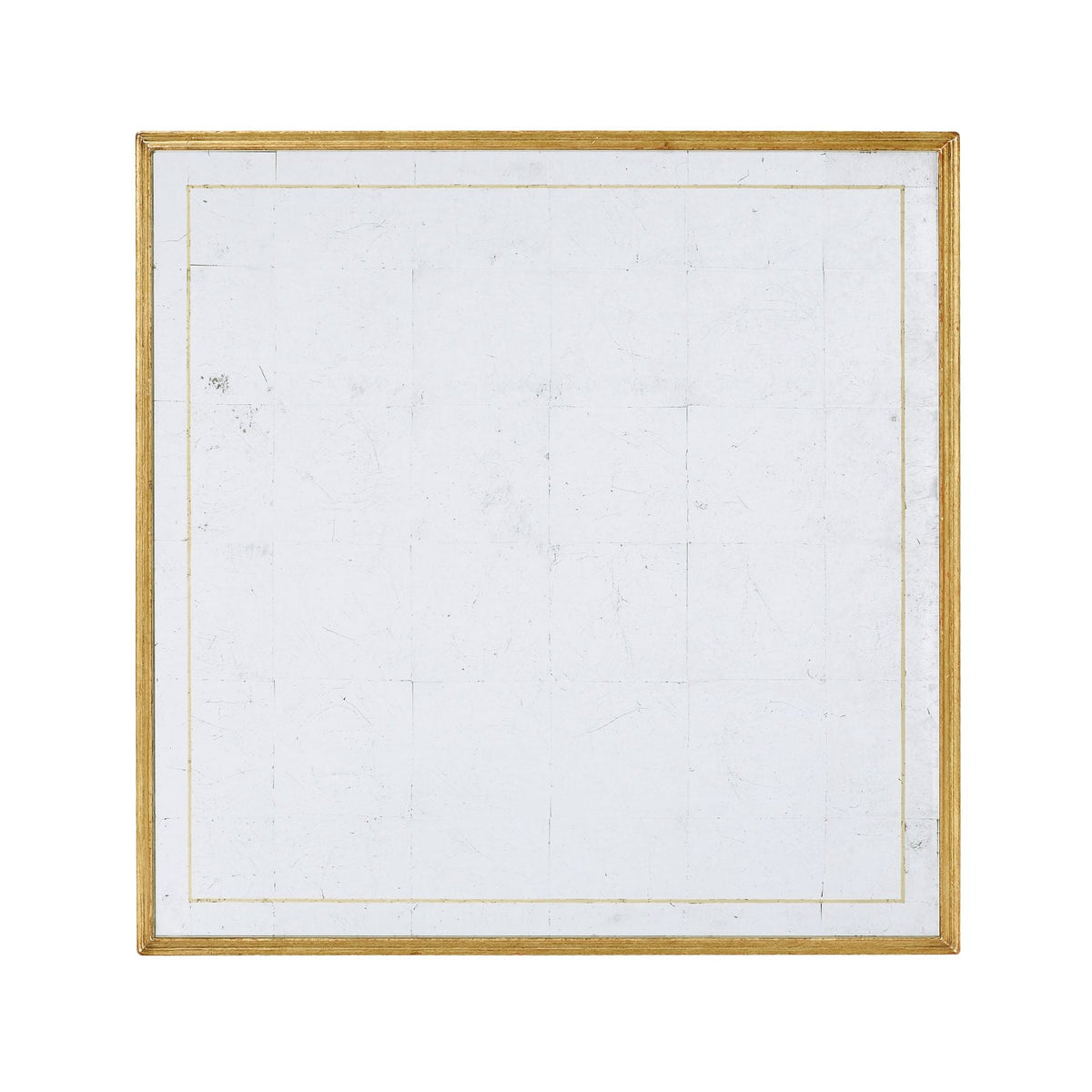 Square Side Table Horseshoe - Gilded