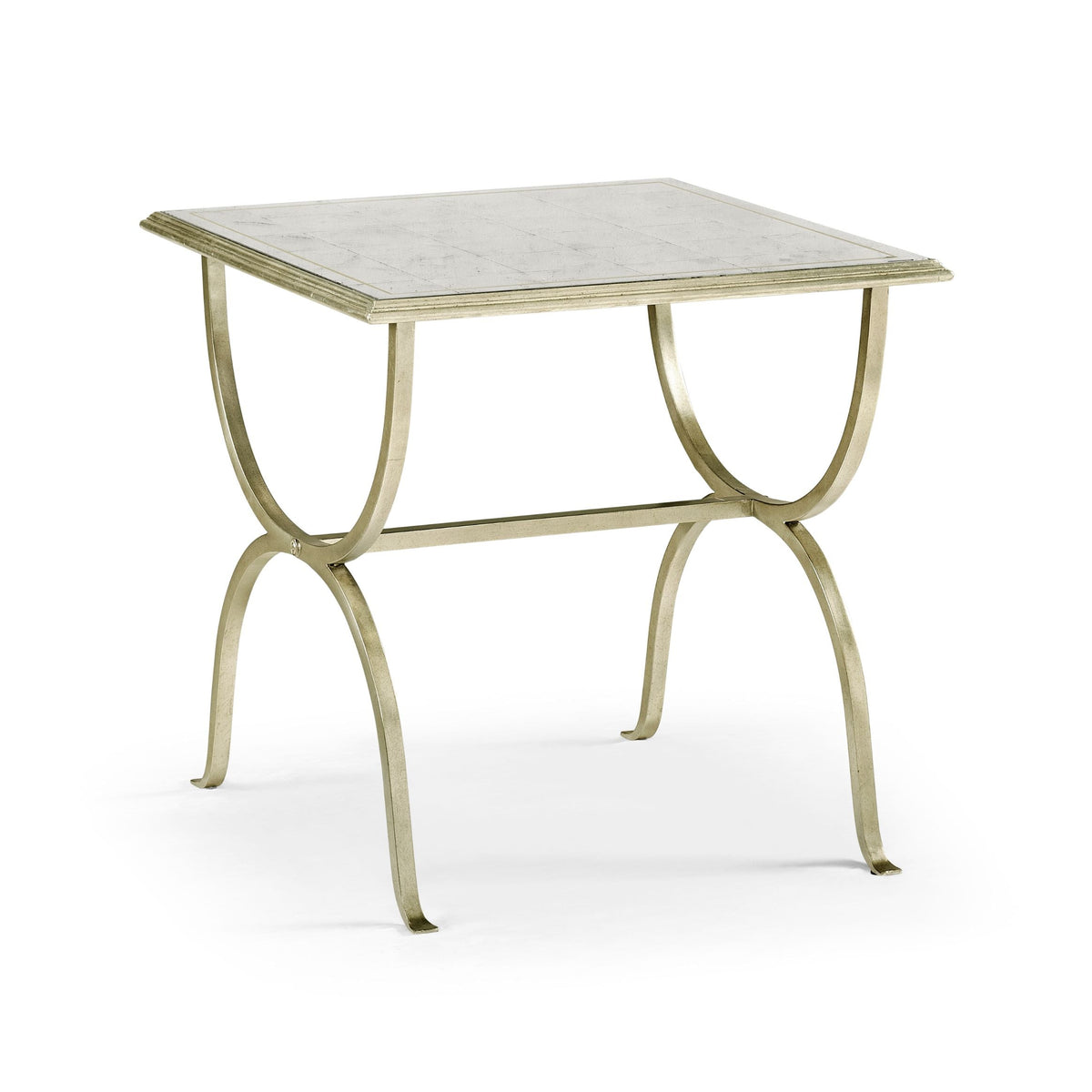 √É‚Ä∞glomis√É¬© & silver iron square side table