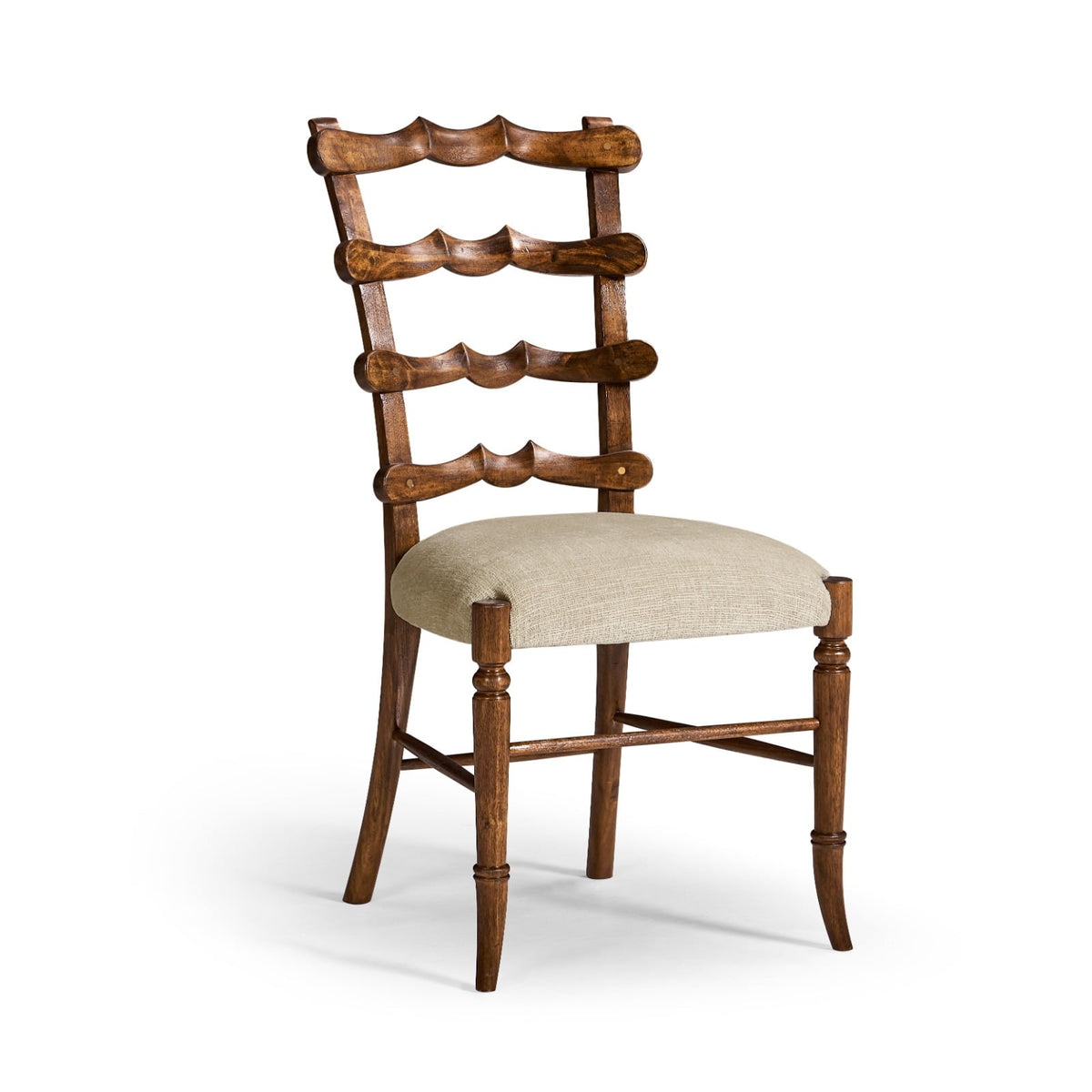 Walnut "Yoke" Ladderback Dining Chair