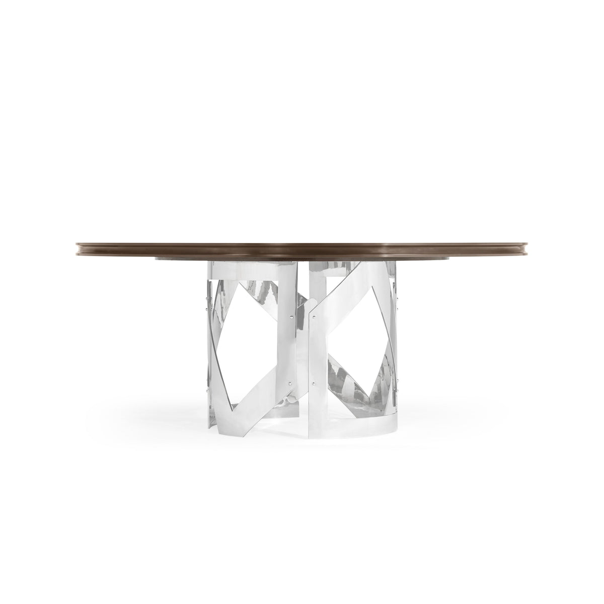 Round Dining Table in Grey Eucalyptus - 183cm