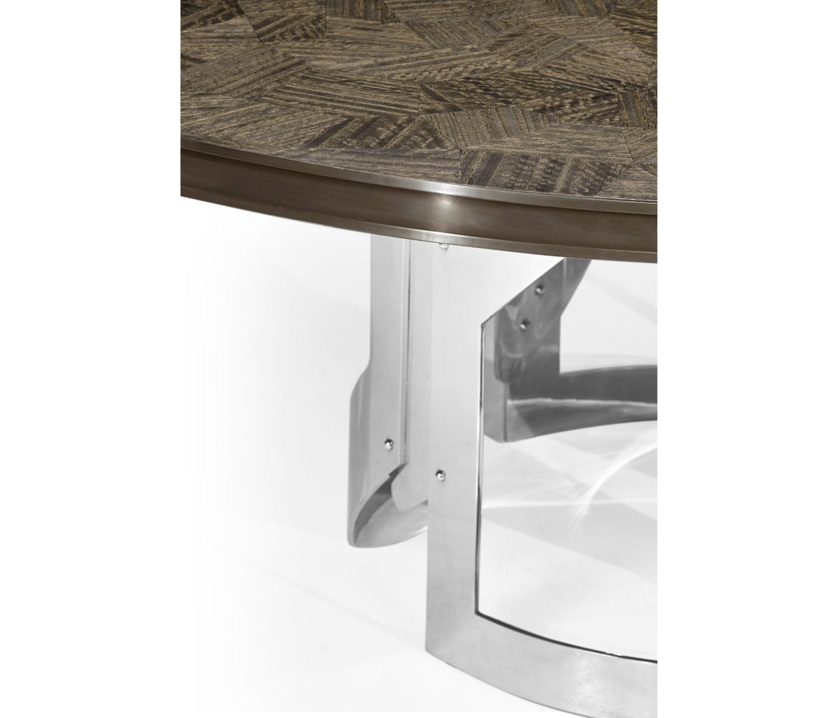 Round Dining Table in Grey Eucalyptus - 183cm