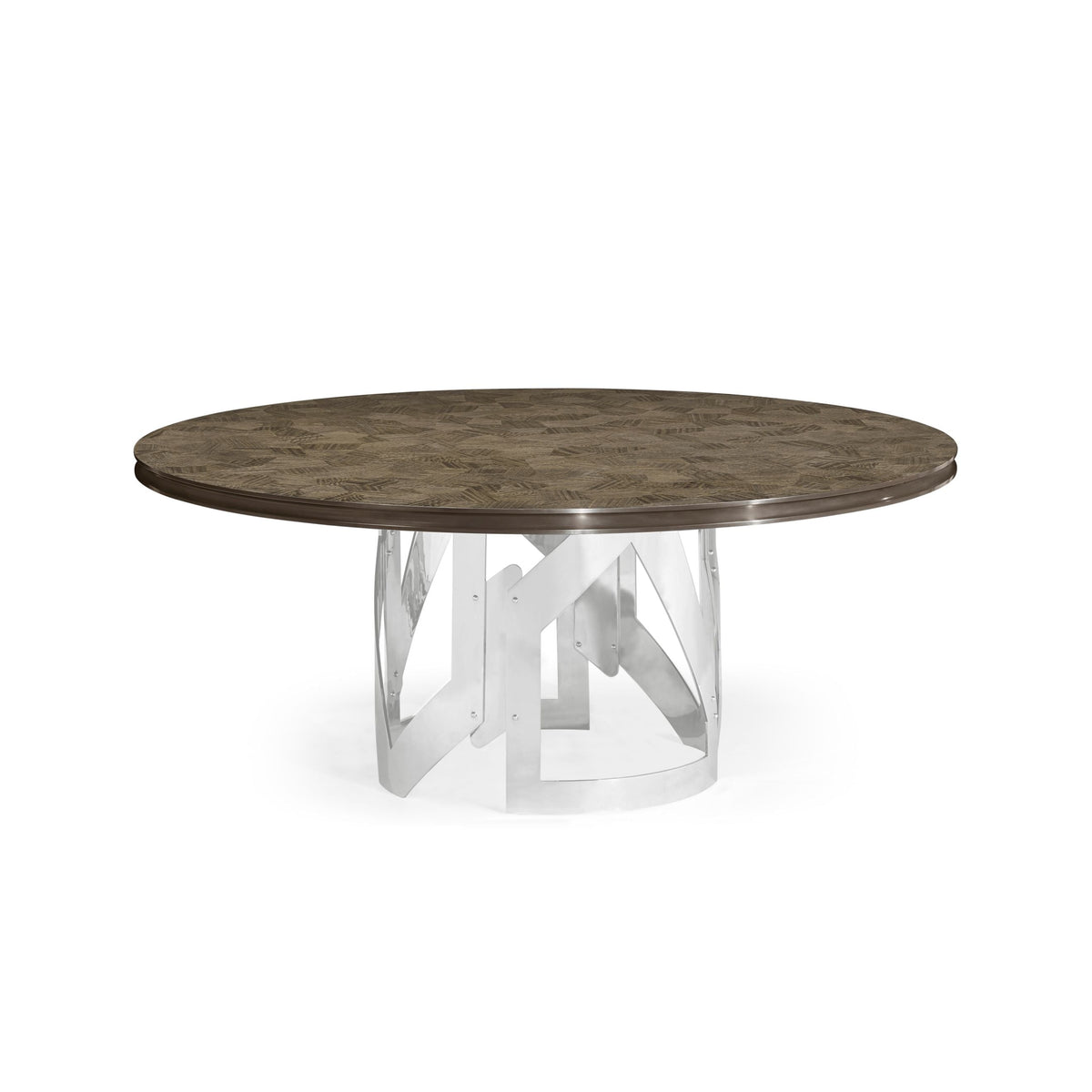 Round Dining Table in Grey Eucalyptus - 183cm