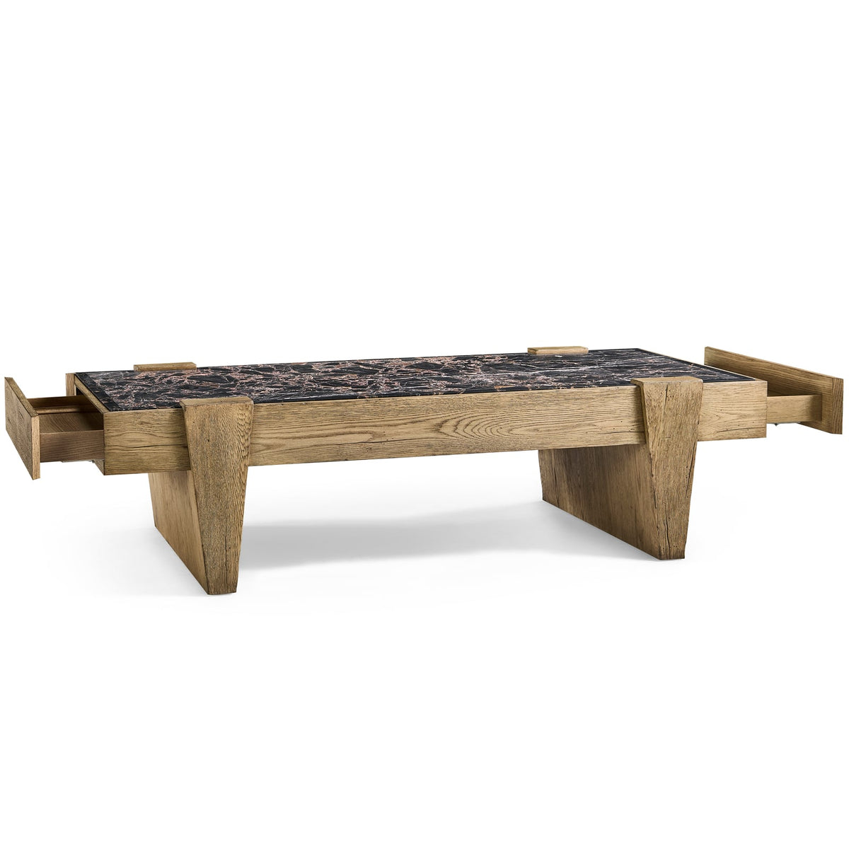Echo Canyon Marble Rectangular Coffee Table