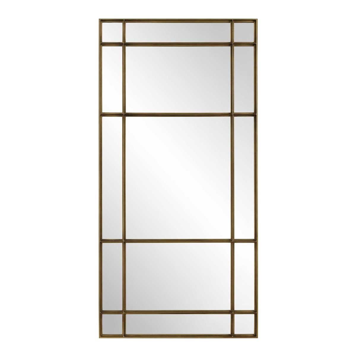 Spurgeon Gold Window Mirror