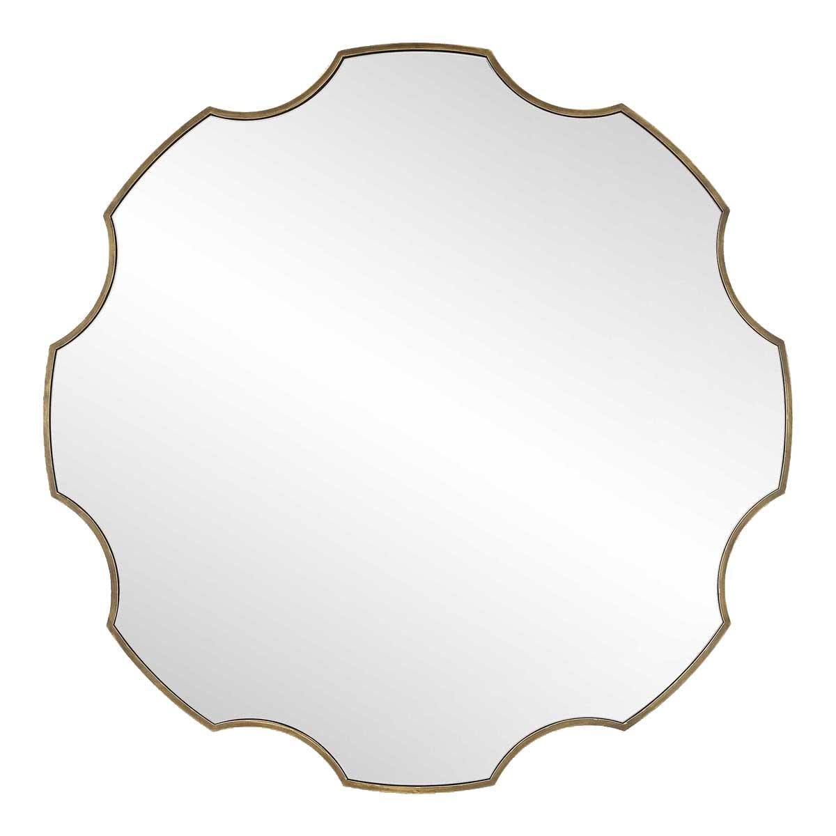Gearing Up Bronze Mirror