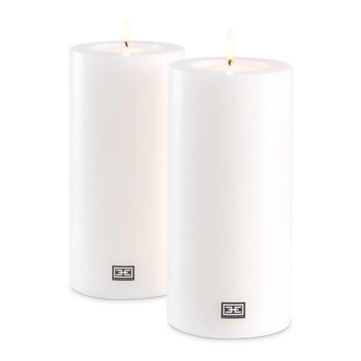 Artificial Candle set of 2 H.21cm