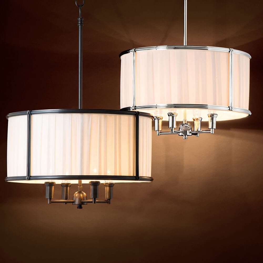 Chandelier Hammond in Nickel