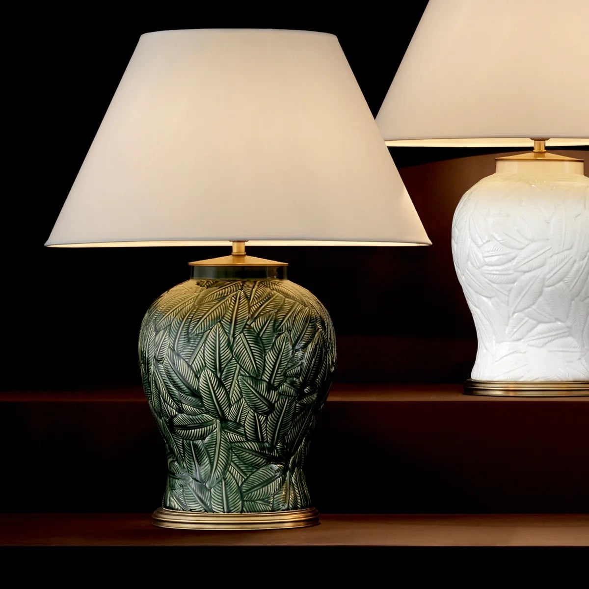 Table Lamp Cyprus in Green