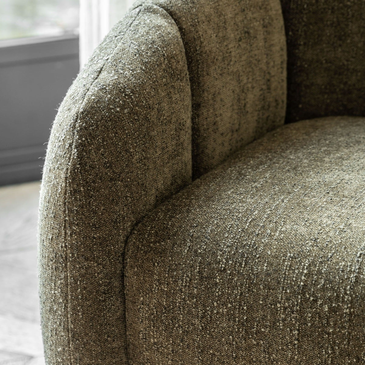 Novella Tub Chair Moss Green