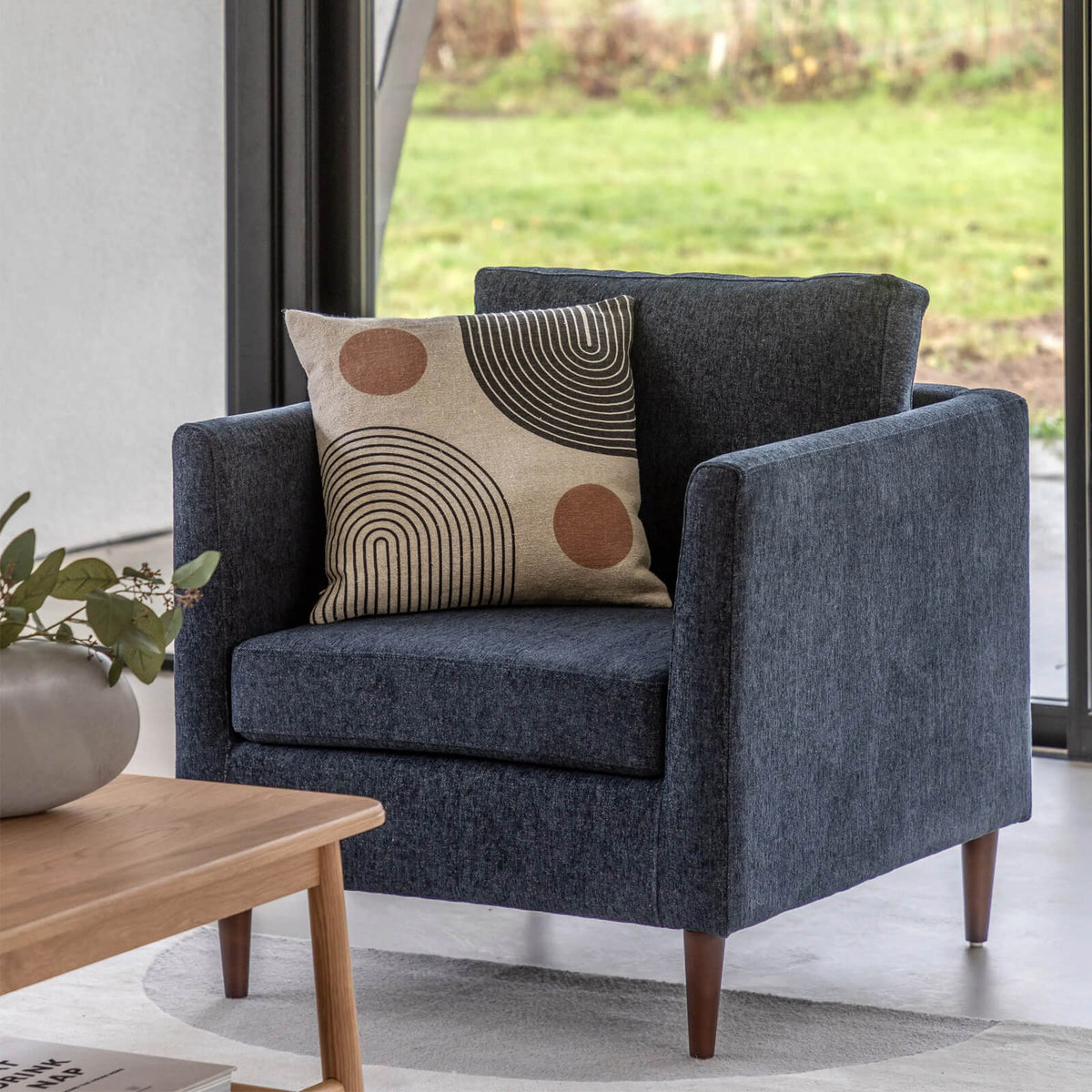 Oxford Armchair in Ink