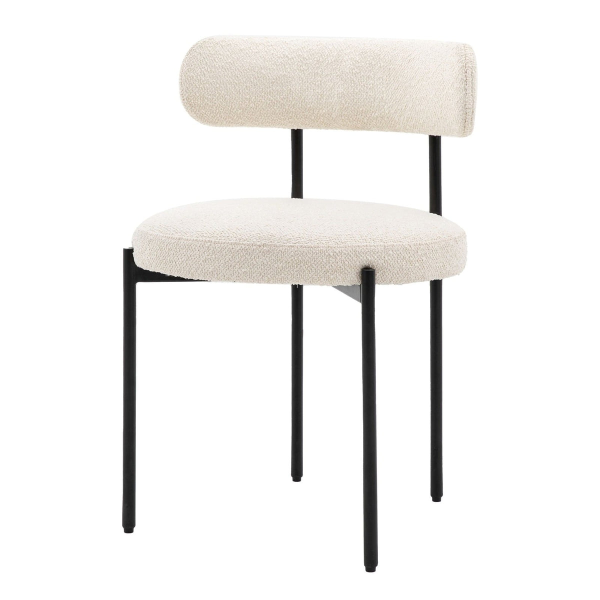 Avey Dining Chair in Vanilla - Set of 2