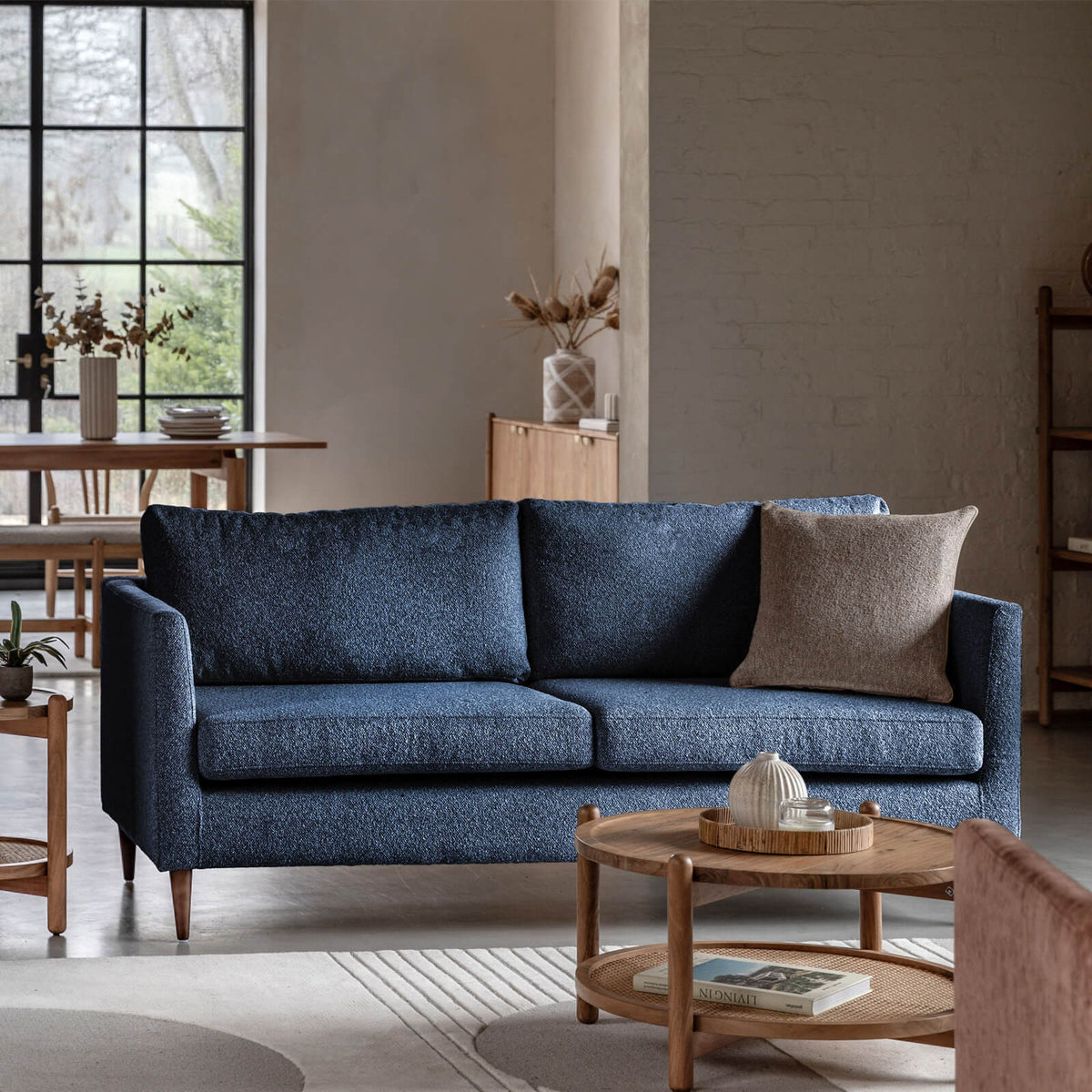 Oxford 3 Seater Sofa in Ink